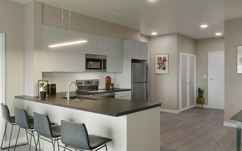 Apartment kitchen