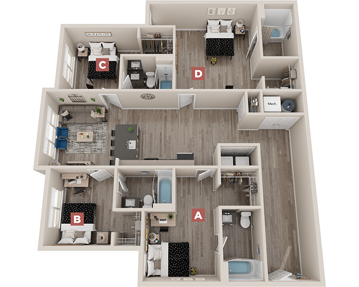 D3 Floor plan